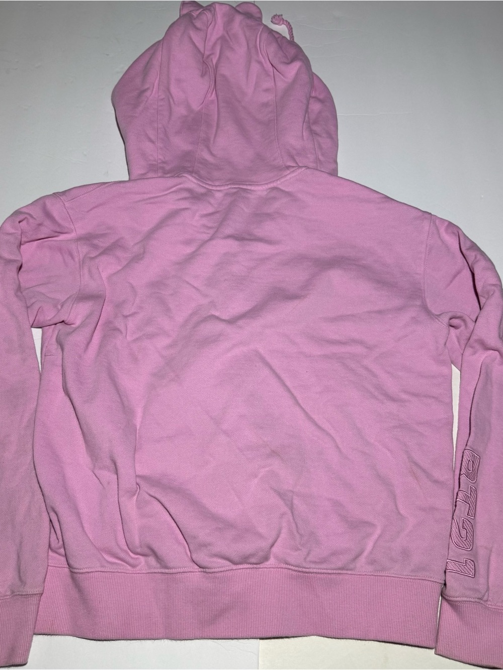 COOKY (Jungkook) BTS Hoodie Zip-up Pink Size Medium “BT21" Rare - Picture 9 of 9
